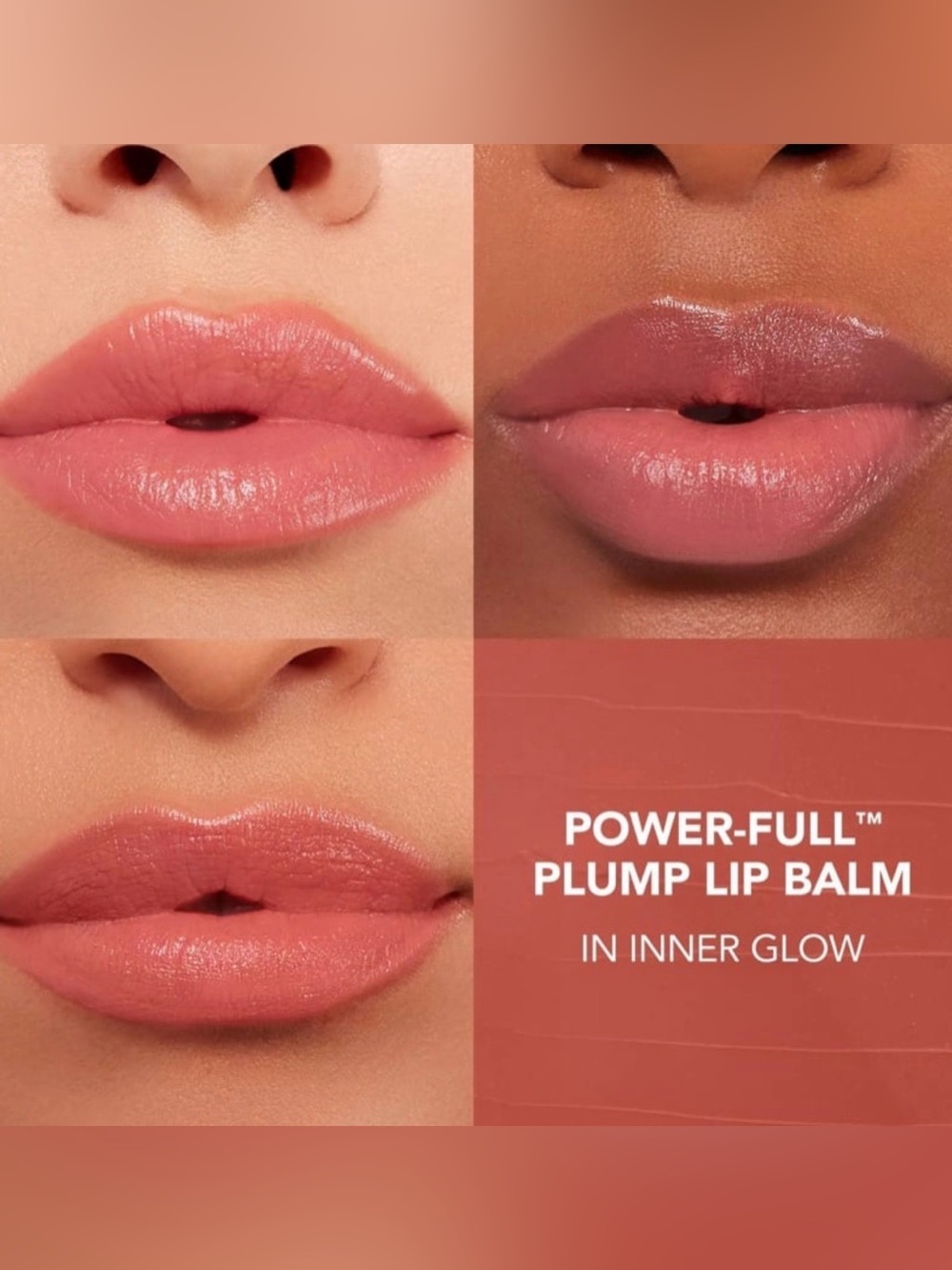Buxom powerfully plump lip balm inner glow NEW